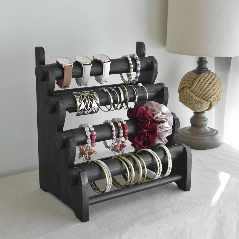 Ethanjames Jewelry Stand, Black
