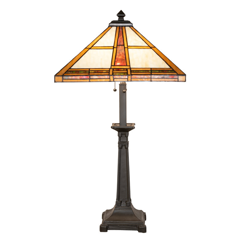 31" High Prairie Straw Buffet Lamp