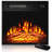 Pugmire 17.8'' W Metal Electric Fireplace