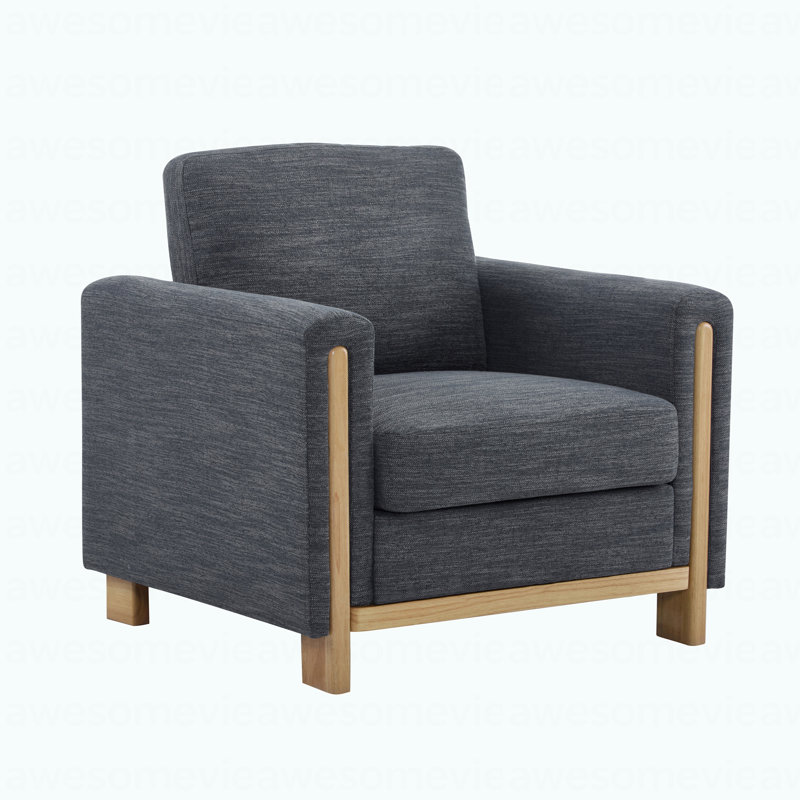 Fauteuil Modern, Gris anthracite