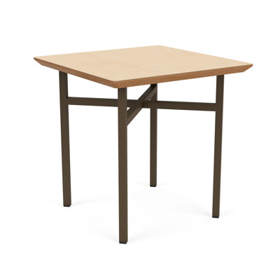 Avon Rx Healthcare Waiting Reception Square End Table Metal Frame 20X20" High Pressure Laminate Top