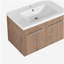 Meuble-lavabo de 30 pouces avec porte de lavabo, convenant aux petites salles de bain