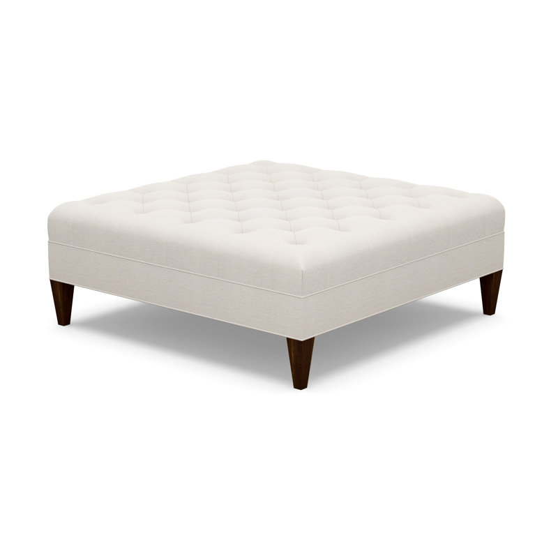 Square Ottoman, Walnut, 9637-82