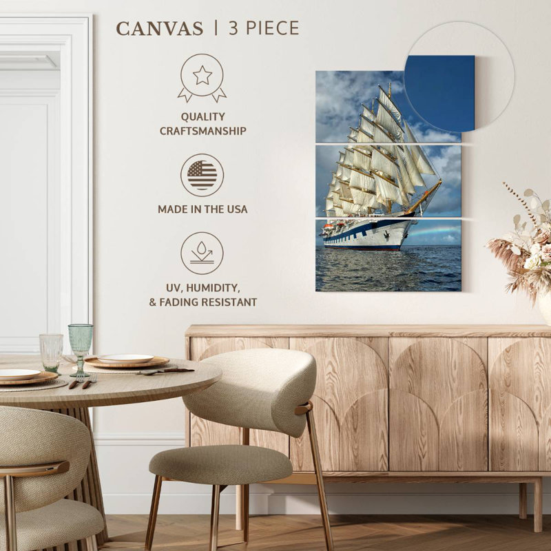 Mehar Tall Ship, 45" H x 28" W
