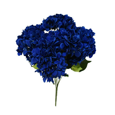 Faux bouquet d'hortensias à 7 têtes