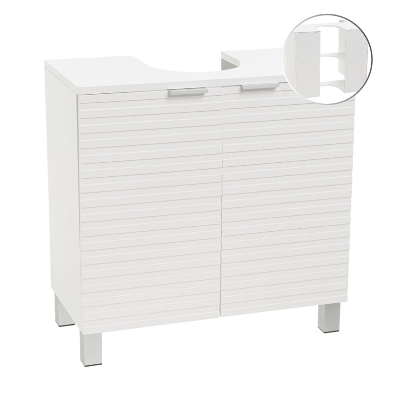 60cm Single Bathroom Vanity Base Only