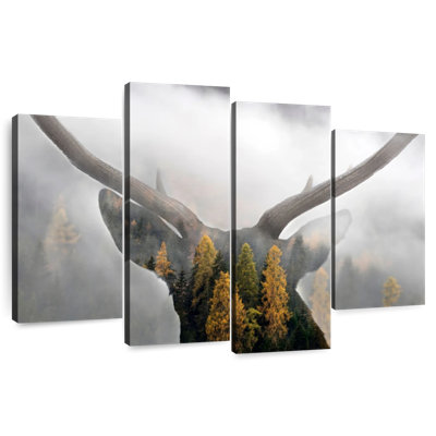 Cerf d'automne Brampt