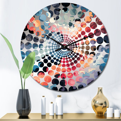 Horloge murale abstraite Celestial Disguise