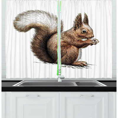 Tailored Kitchen Curtain
