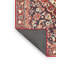 Tapis rouge / brun / beige Affan-259857605