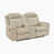 Cuir fleur supérieur beige