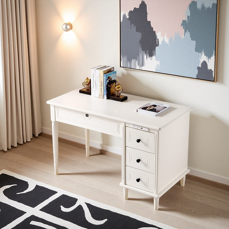 Petit bureau de style moderne, H 29,92 po x l 43,31 po x P 23,62 po