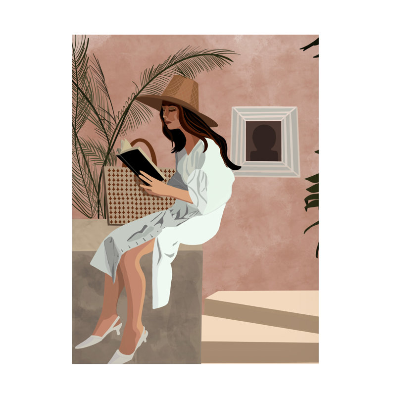 Art sur toile, "Bachelor", H 24 po x l 32 po