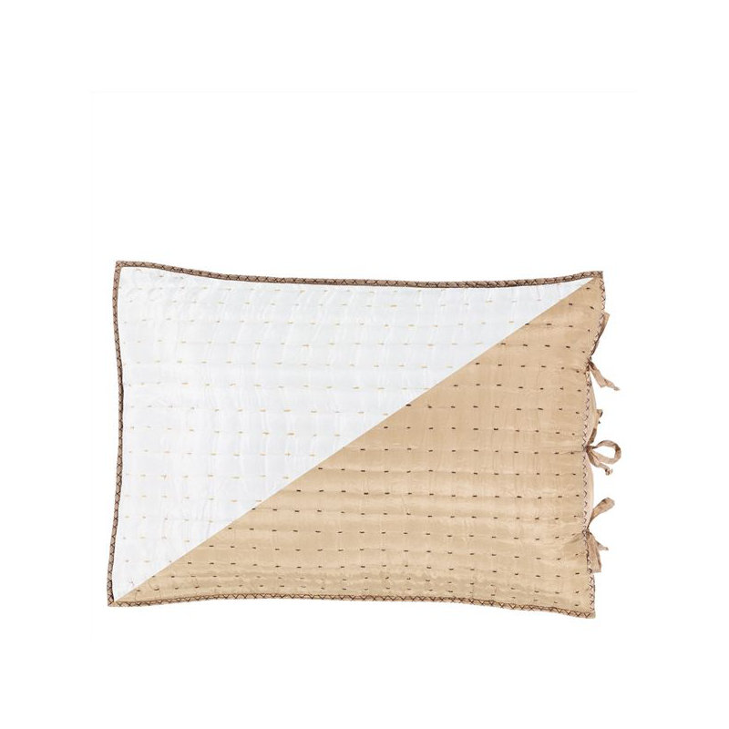 Chenevard Standard Pillowcases, Natural/Chalk
