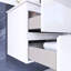 30 po Meuble-lavabo mural à simple cuve W-2044337247