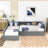 Wooden Daybed with Storage Drawers-1804342765