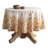 Floral 100% Cotton Round Tablecloth-53880670-115675087