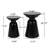 Powder-coated Metal Tables - Modern Outdoor, Stable Table Metal, Flared Pedestal, 15"x15"x20.4-223989669