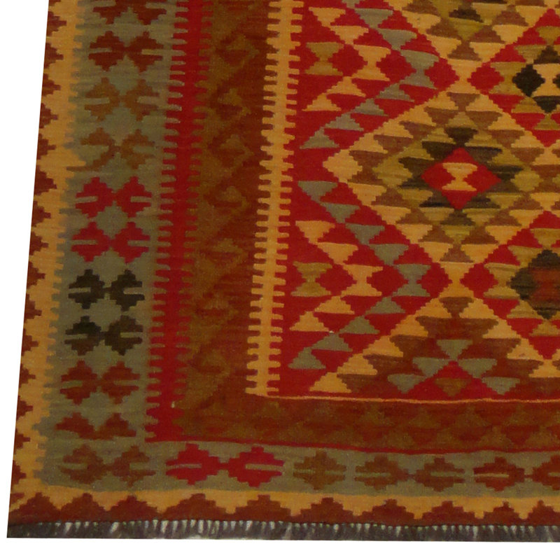 Azpeitia Wool Southwestern Indoor Rug