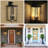 4-Light Outdoor Wall Light (No Bulbs)-672484820-672484651