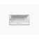 Tea-for-Two® 66" x 36" Drop-In Effervescence Whirlpool Bath with Spa/Massage Package