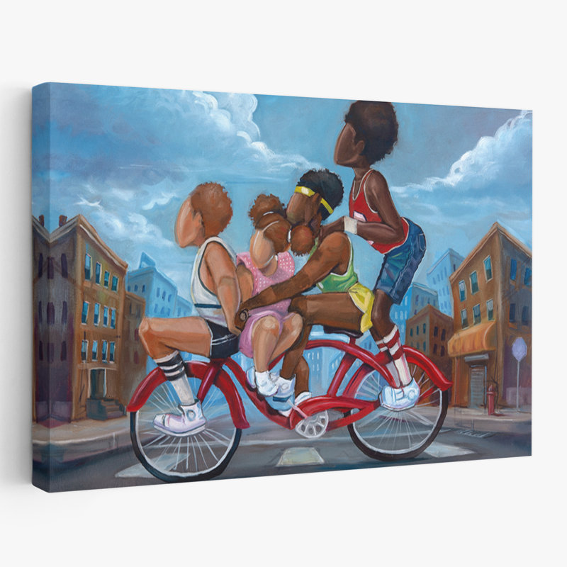 Art public afro-américain, H 32 po x l 48 po
