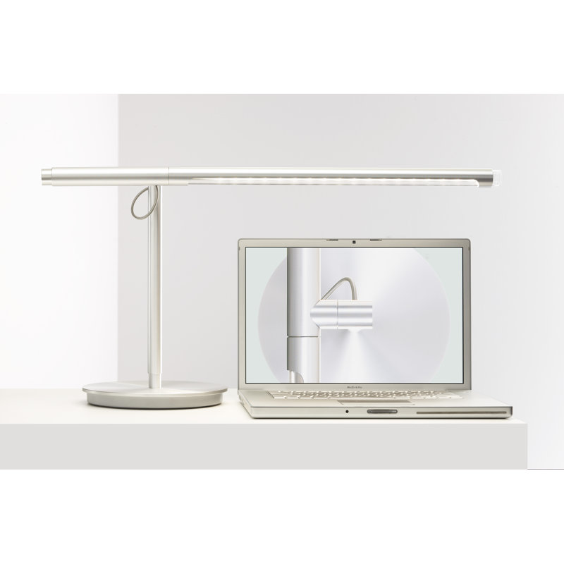 Brazo Table Lamp, Silver