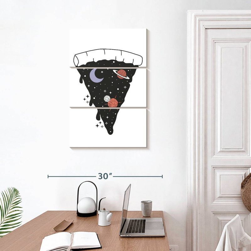 Yarlin Space Pizza, H 32 po x l 20 po