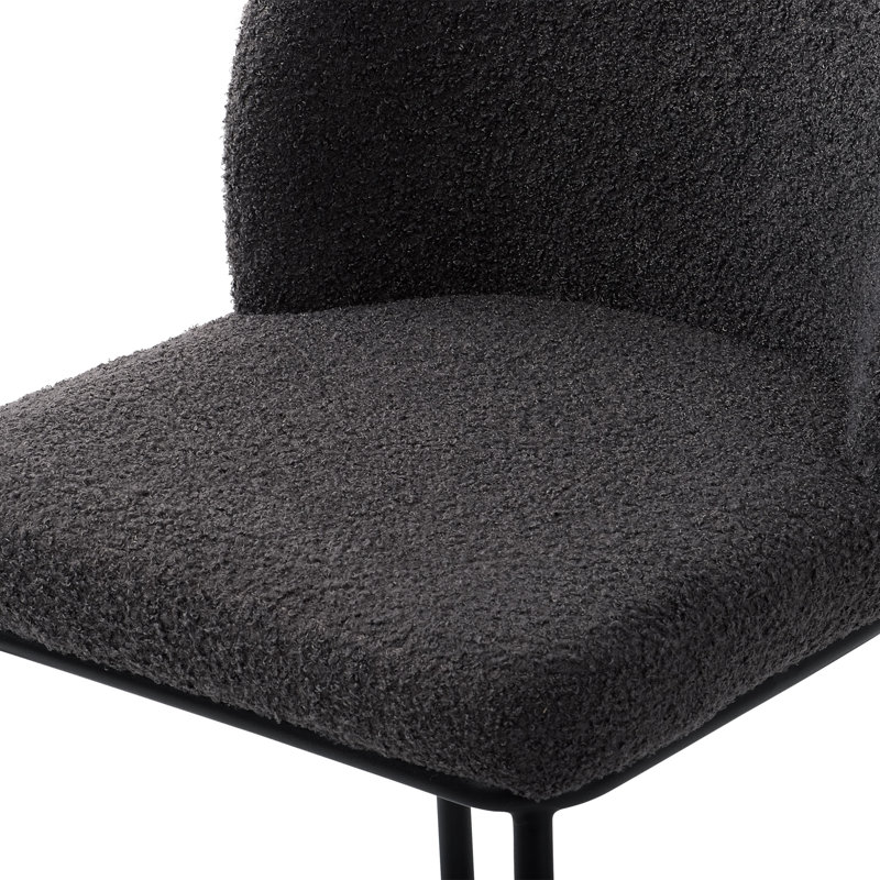 Tabouret de bar et de comptoir de 25,5 po Argyroula, gris