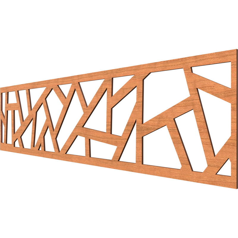 Moulure en bois Harrisburg, Cerisier, H 12 po x l 47 po x P 0,25 po