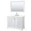 Ensemble de meuble-lavabo simple autoportant 48 po avec plateau en quartz Deborah-98117577-98117578-98117581