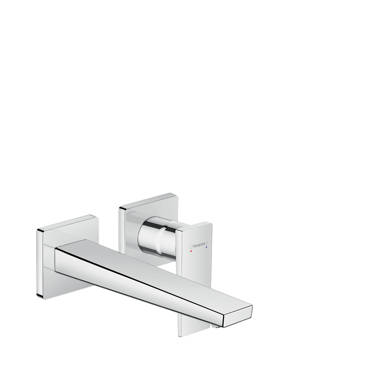 Metropol Low Flow Water Saving Wall Mounted Bathroom Faucet 