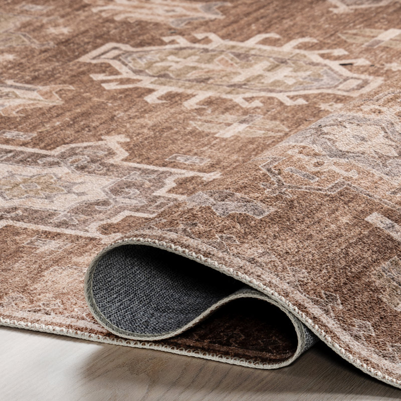 Tapis multi-médaillons Avalon SpinClean, Rectangle 8 pi x 10 pi