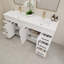Ensemble de meuble-lavabo double 72 po avec tiroirs et portes-70381273