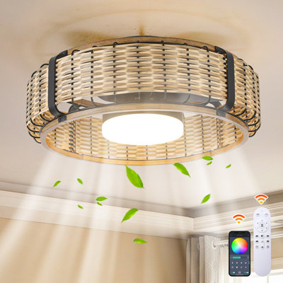 11.81cm Ceiling Fan with LED Lights