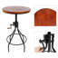 Table de bar à hauteur réglable