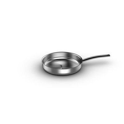 Poêle à sauter en acier inoxydable avec couvercle NUCU 4,5 Qt