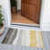 Machine Washable Indoor/Outdoor Xhevrie Pewter Rug