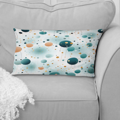 Polka Dots Throw Pillow