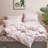 Grid Sheet Set 4 PCs Bedding Sheet Set 1 Fitted Sheet 1 Flat Sheet 2 Pillowcases-115839519-115839535