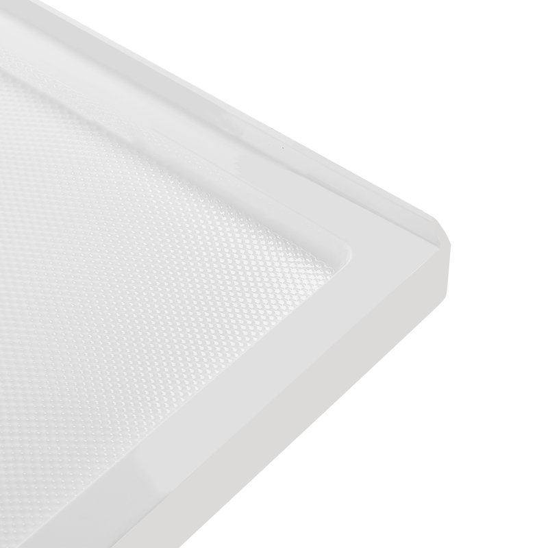 Base de douche carrée en acrylique l 36 po x P 36 po, bonde incluse