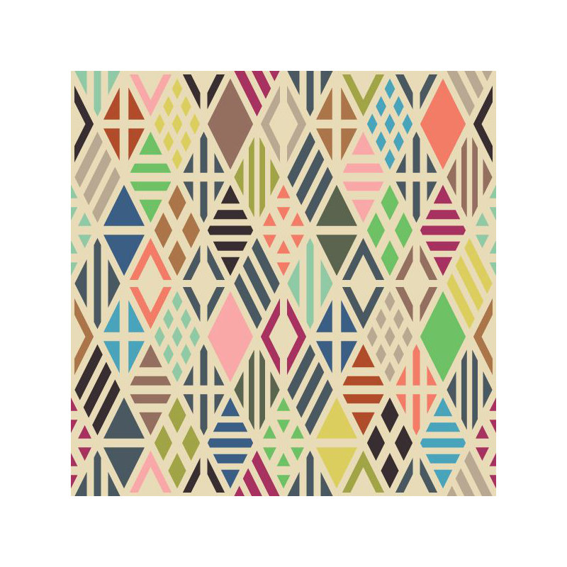 Panneau de papier peint Bella-May, L 10,4 po x l 25 po, Vinyle