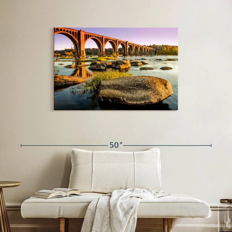 Lilie James River Bridge, H 26 po x l 39 po
