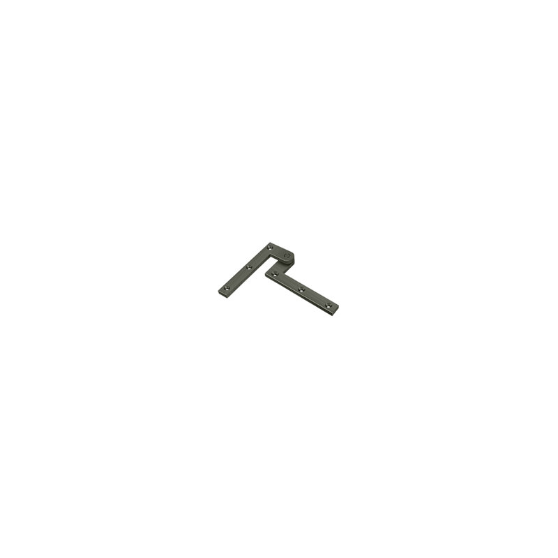 99'' x 16'' Butt Bearing Hinge, Antique Nickel