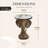 Brown Elephant Head Accent Table