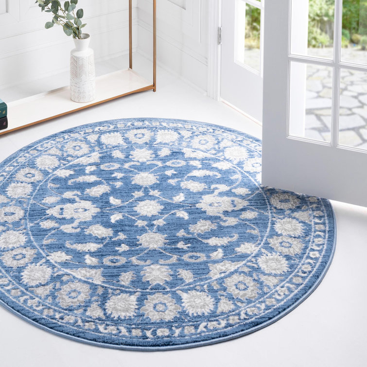Tapis bleu Myatt