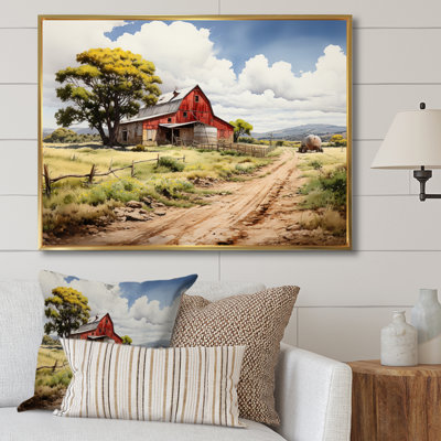 Barns Rustic Charm I - ferme, impressions d'art mural