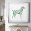 Tapisserie Labrador - peinture encadrée-490556090-490556091