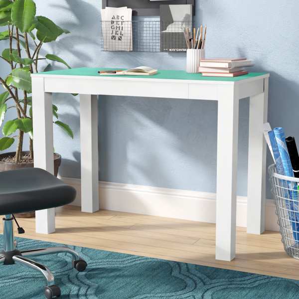 Parsons Mini Desk:Simply White  Desks for small spaces, Furniture, Mini  desk