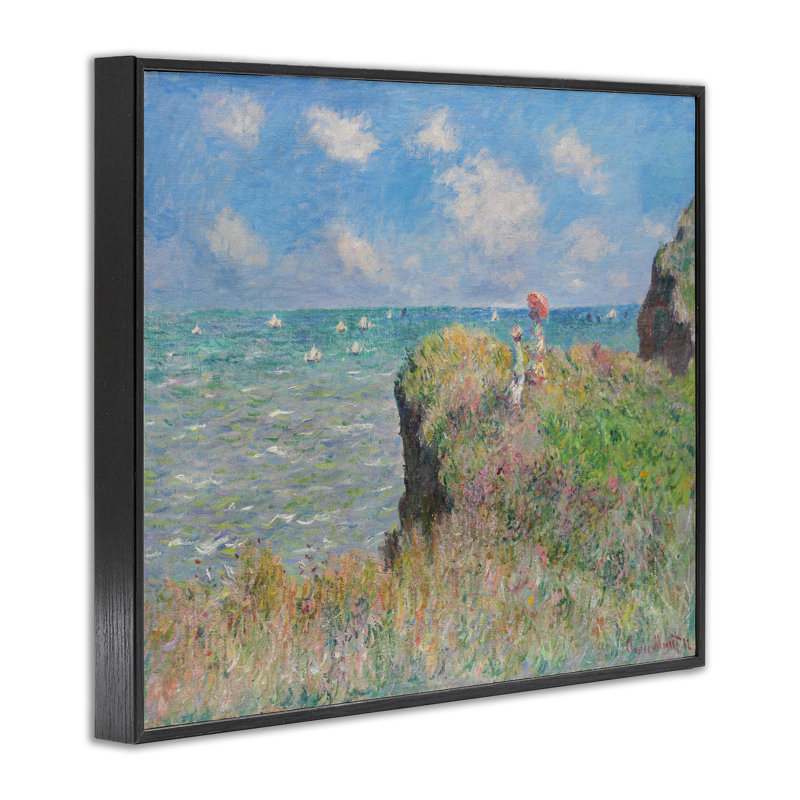 Giclée classique par Mon1000paintings, H 11 po x l 14 po, Giclée encadrée noir minuit
